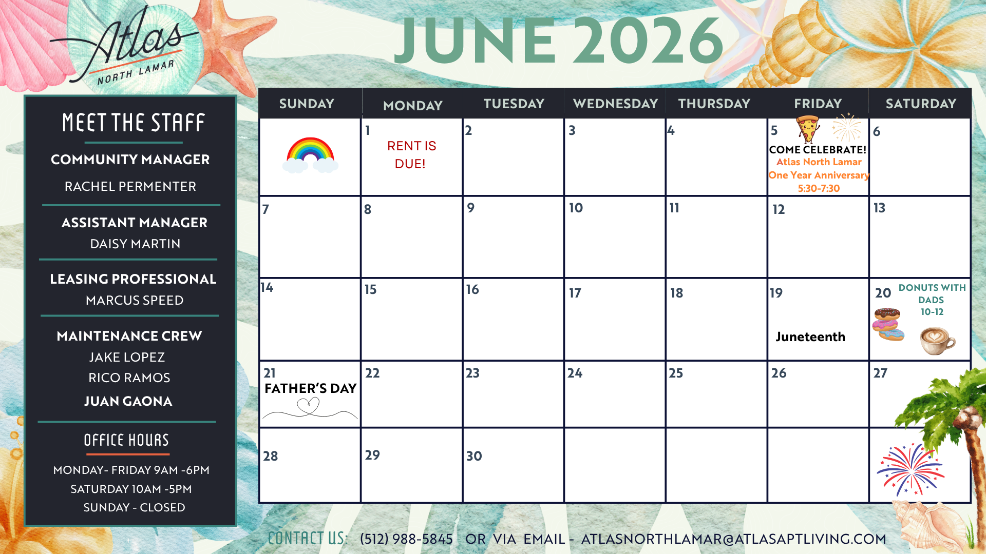 Local events in Austin Apartments
