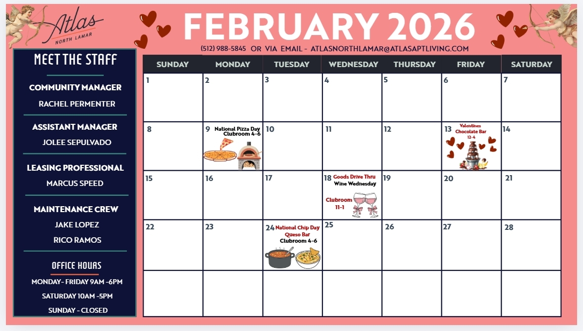 Local Events in Austin apartments