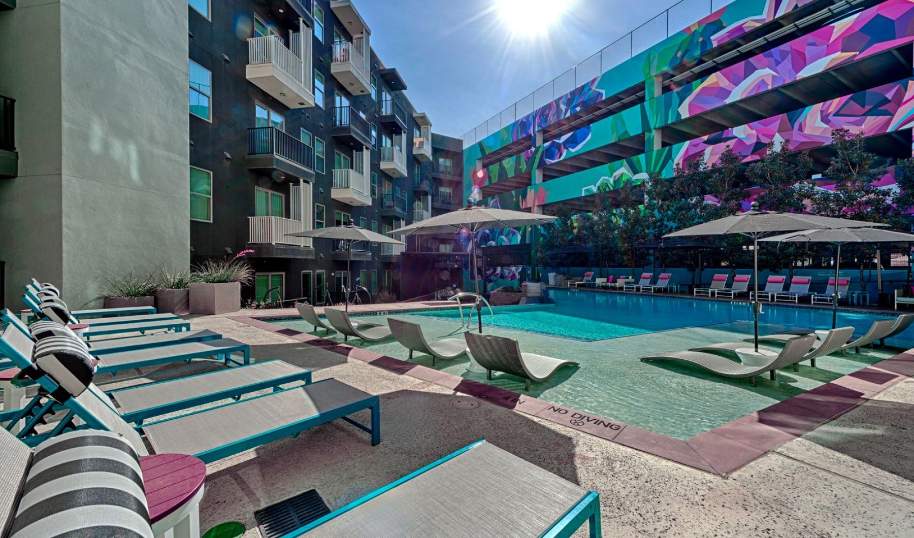 Lounge and lay out at the pool!