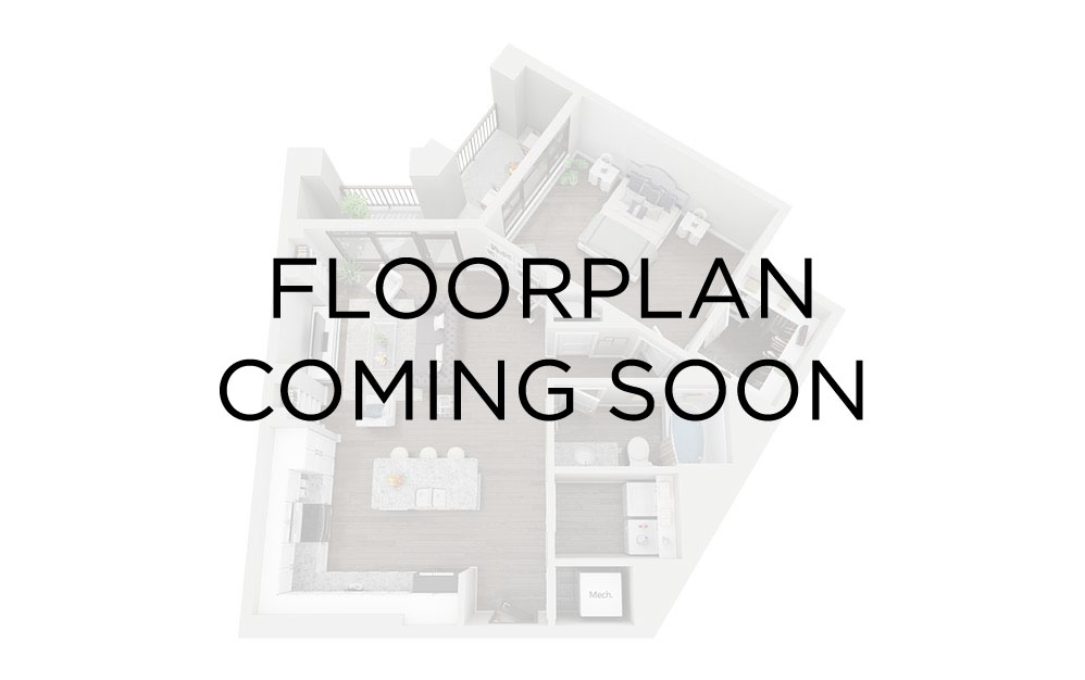 A4 - 1 bedroom floorplan layout with 1 bathroom and 831 square feet A4 - 1 bedroom floorplan layout with 1 bathroom and 831 square feet